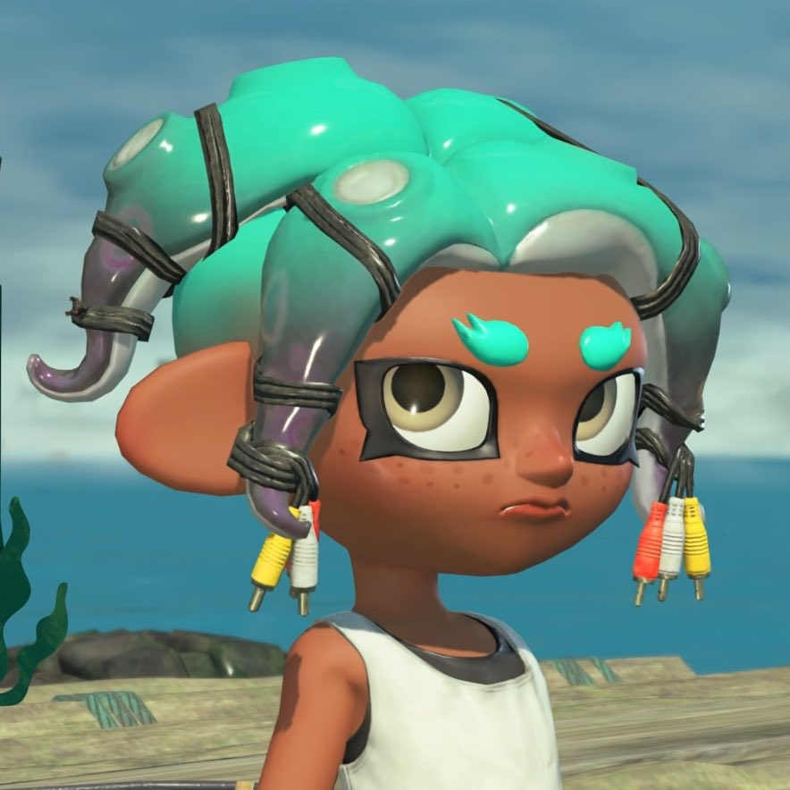 Techno_Fenix's tweet image. What an awesome trailer for the new Splatoon Raiders!
I love that haircut—I have to admit, the Octolings are my favorites.
I'm still trying to learn.
#Splatoon #SplatoonRaiders #splatoonfanart