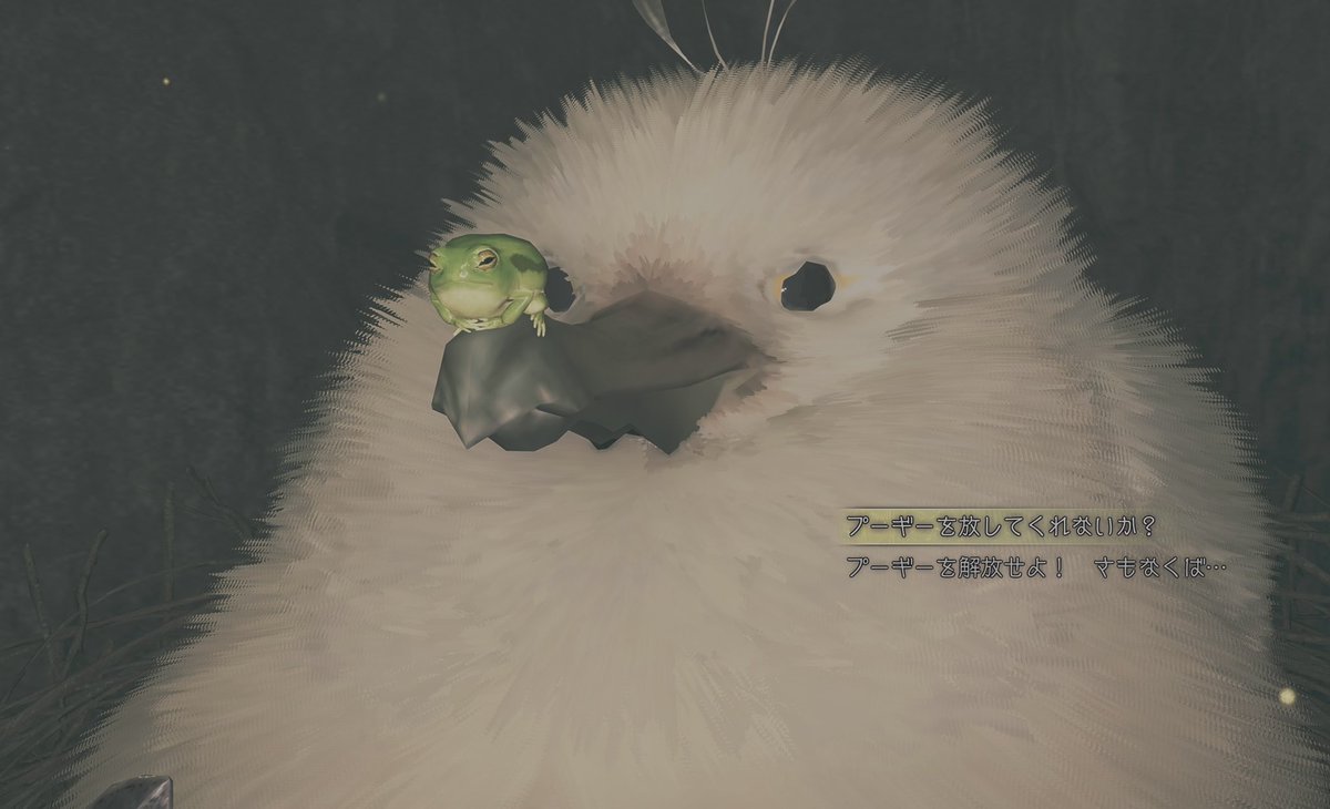大集会所のミャーちゃんのイベント可愛すぎてまた見たい！と思ったけど見返せないんだね…悲しみ💔
大きいクイナちゃんのスクショしかない🥲