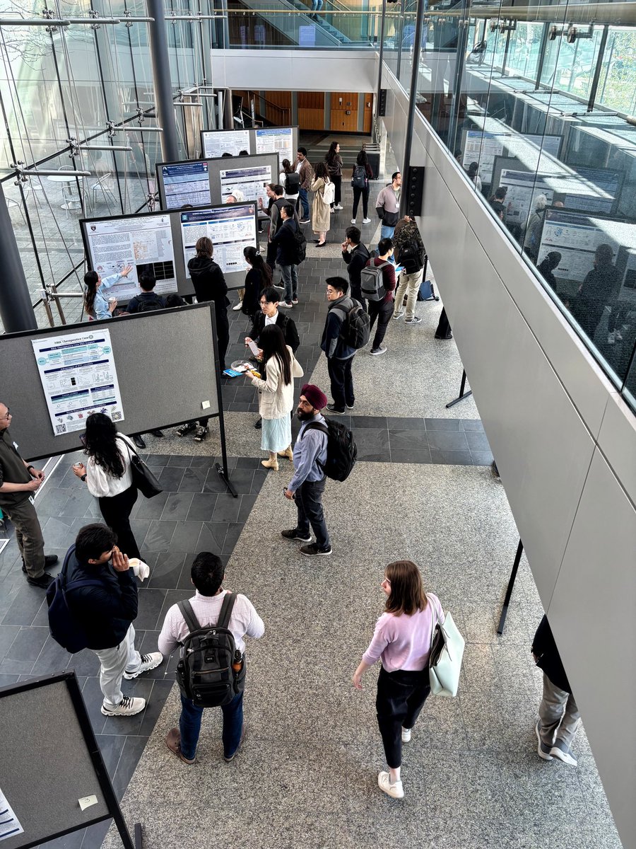 BIDMC_CancerCtr's tweet image. 📸 Live from #RNAMedicine2026: Over 40 posters are on-display ranging from basic, translational, and collaborative #RNA science. We are excited to showcase groundbreaking research and scientists from across the region! 

@irmdirector
