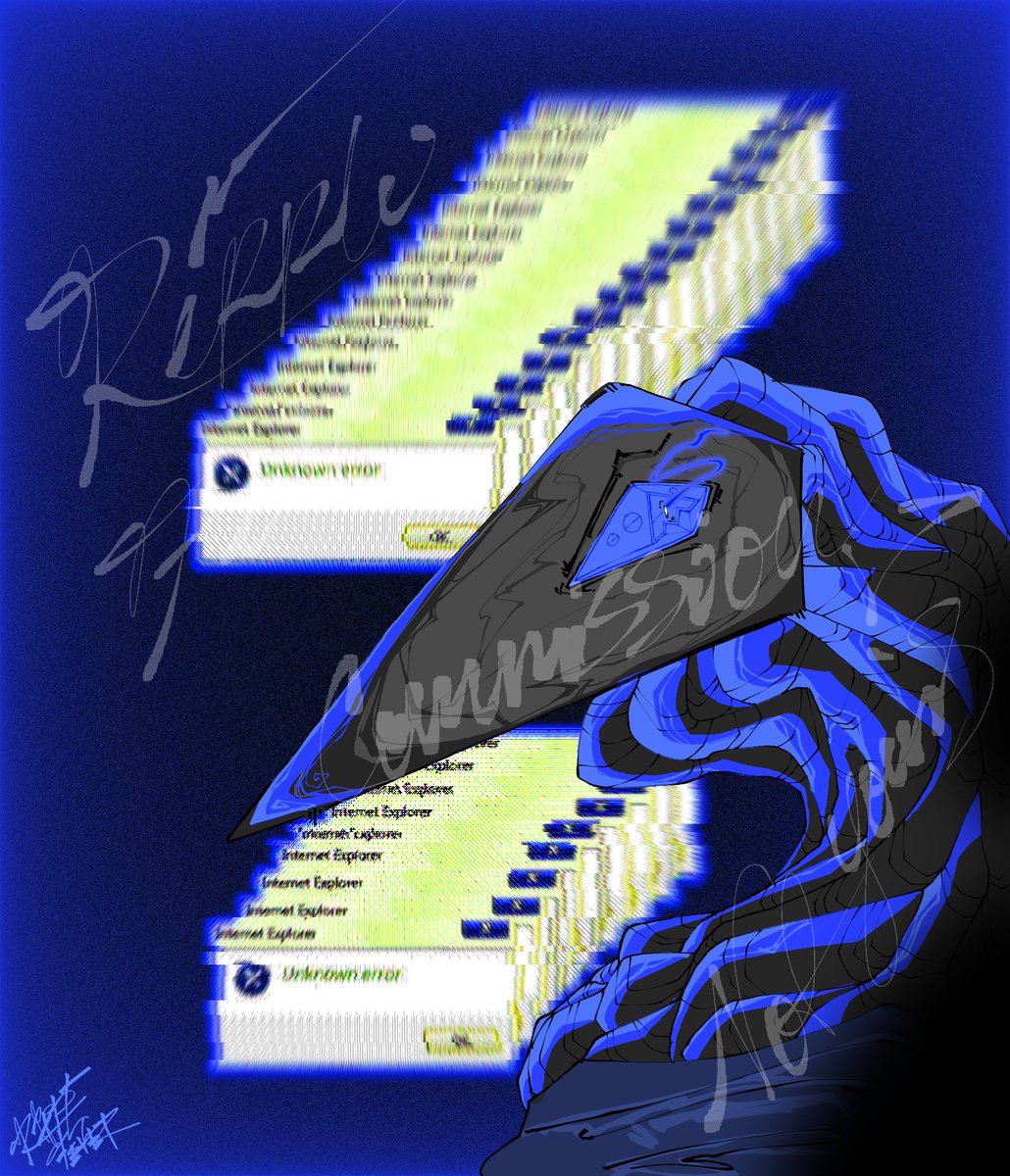 popping in for 0.2 seconds to give those people that loved my ultrakill stuff this picture of AM I drew for my beloved