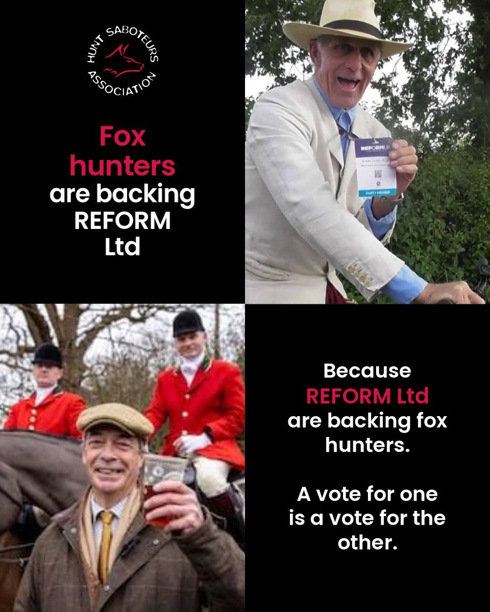 Hunt Saboteurs Association tweet media