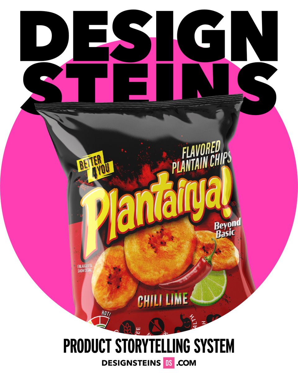 Designsteins's tweet photo. From idea to identity. Designsteins helped bring Plantainya! to life, creating the brand name, voice, packaging, and imagery to build a cohesive, shelf-ready presence. Designed to stand out.

#Designsteins #MoreThanAnAgency #BrandDesign #PackagingDesign https://t.co/iKt9o8EHjQ