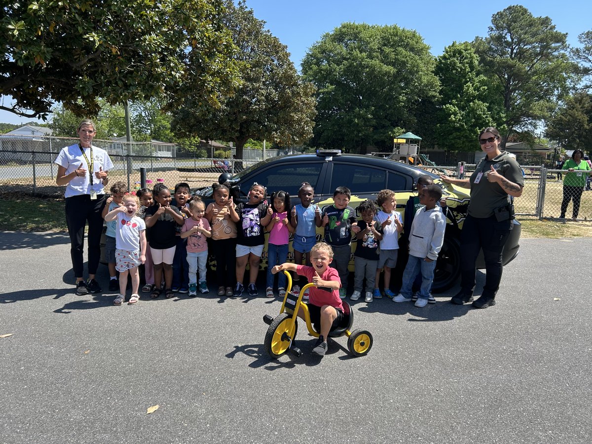 Had a great visit with Officer Woodall from our Clinton Police Department