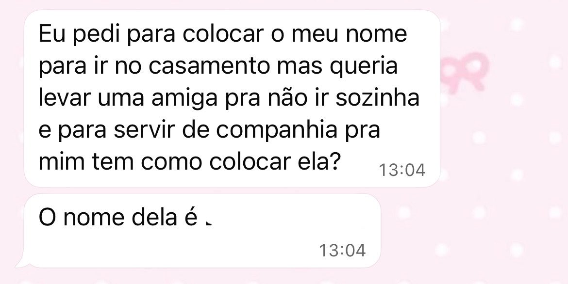 As mensagens que a gente recebe na semana do casamento sendo noiva era papo de receber adicional de insalubridadeKKKKKKKK