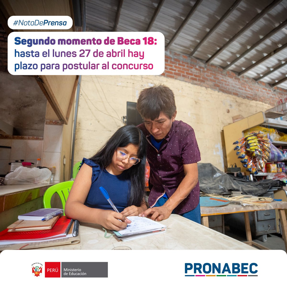 Pronabec - Minedu tweet media