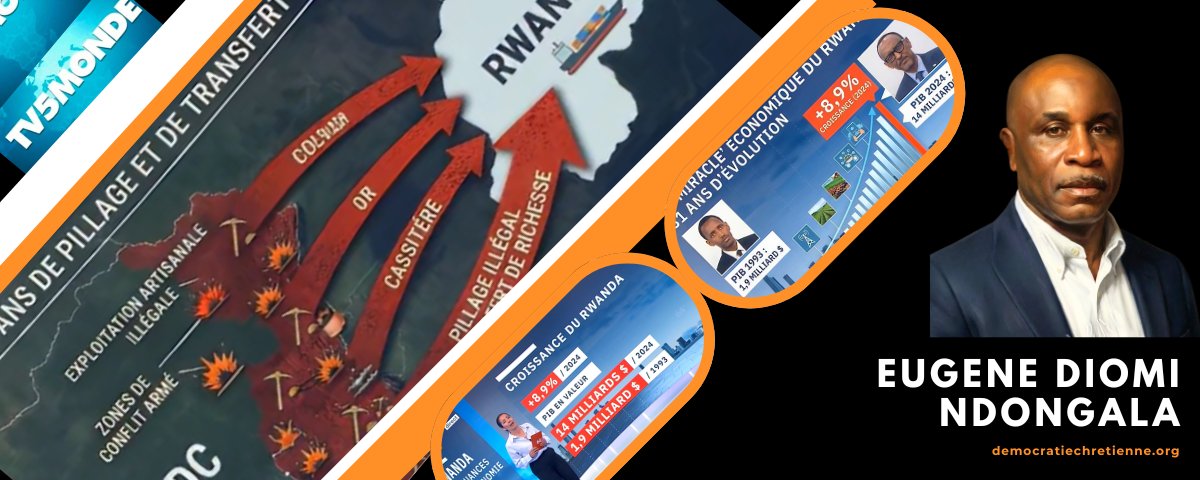 LE « MIRACLE » RWANDAIS ? UNE CROISSANCE BÂTIE SUR LE PILLAGE SYSTÉMATIQUE DES MINERAIS CONGOLAIS
Dans une analyse percutante diffusée dans le style de 64’ ÉCO sur TV5 Monde, le mythe du « miracle économique rwandais » est passé au crible avec une rigueur
