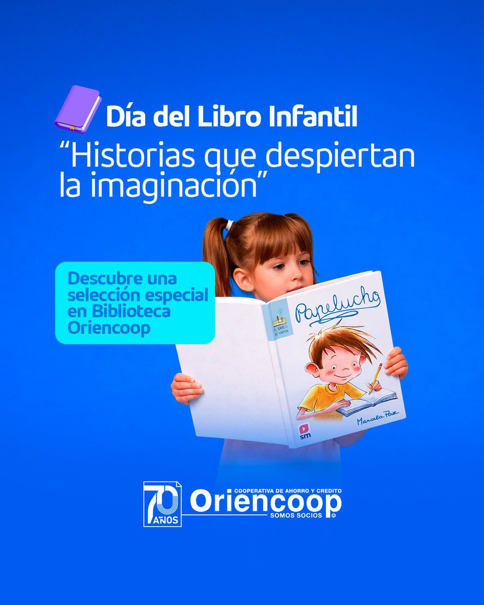 oriencoop's tweet photo. ¡Celebremos juntos el Día Internacional del Libro! Participa con nosotros en el Café Literario que llevaremos a cabo hoy en la Biblioteca de Maule junto al Club de Lectores #Oriencoop desde las 15.30 hrs.
También te recomendamos lo disponible en nuestra biblioteca en #Talca https://t.co/upg0lqWm5r