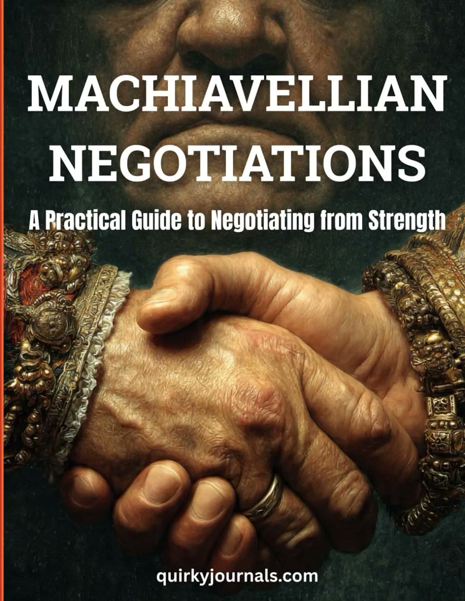 QuirkyJournals's tweet image. "The lion and the fox": 🏦 Mastering the 2026 boardroom requires both strength and cunning. Learn how to leverage Machiavelli’s advice to navigate power dynamics and secure better terms. 📊🛡️ quirkyjournals.com/negotiation-le… #DealMaking #CareerAdvice #Strategy #2026