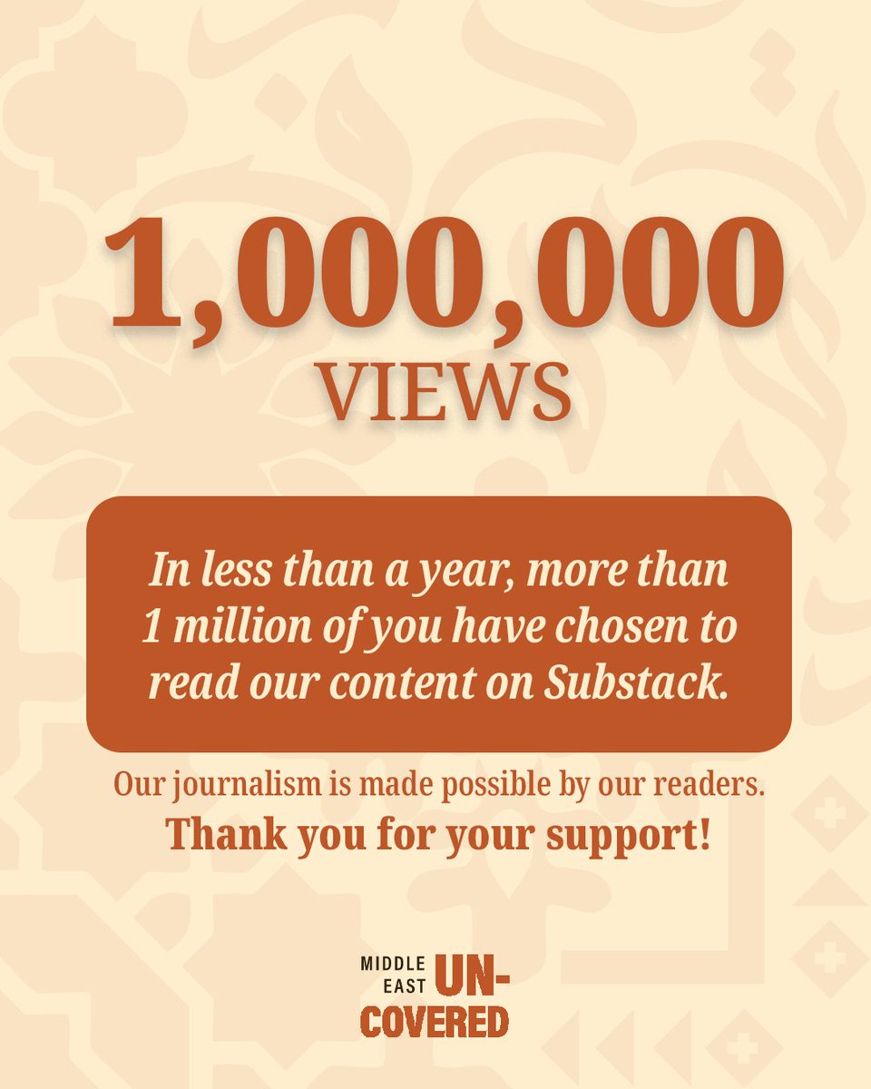 Middle East Uncovered tweet media