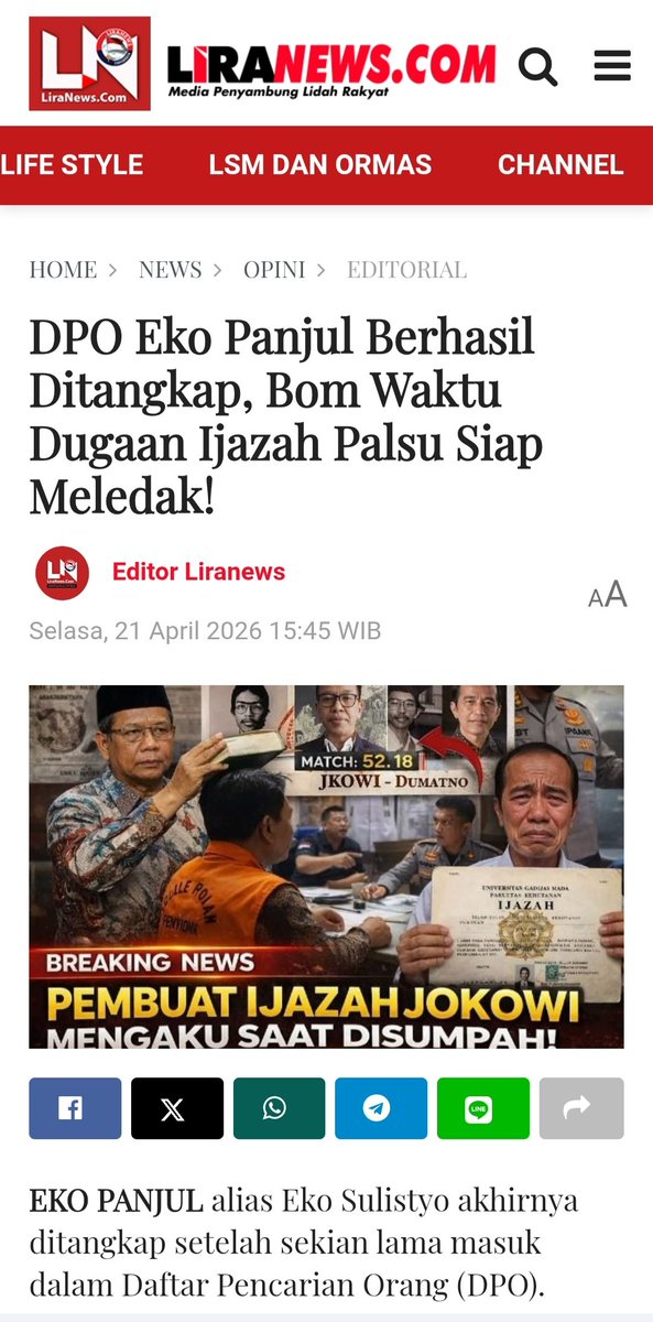 LembahArfak's tweet image. #IjazahPalsuJokowi 

@jokowi akan tercatat dalam sejarah bangsa #Indonesia jadi presiden pake #IjazahPalsu