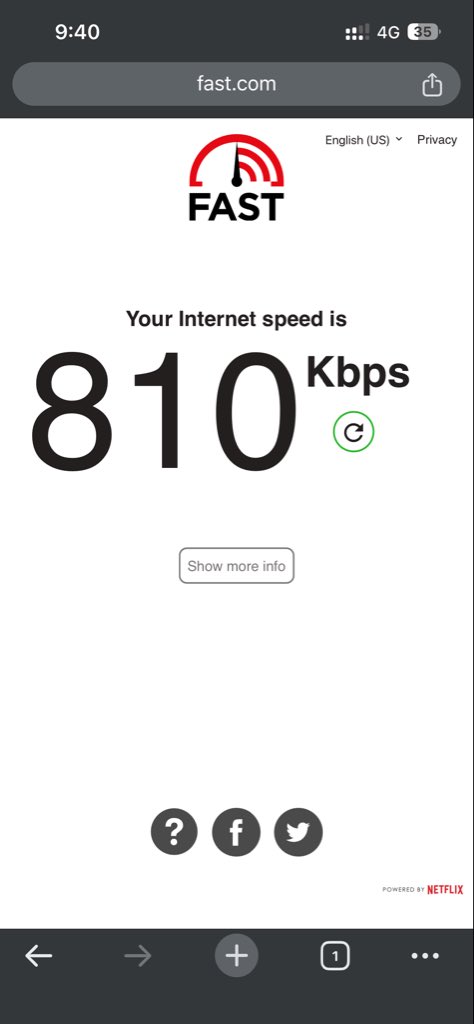 chengaiarun's tweet image. @vodafone #4G network getting 810kbps. Worst network coverage recent days.