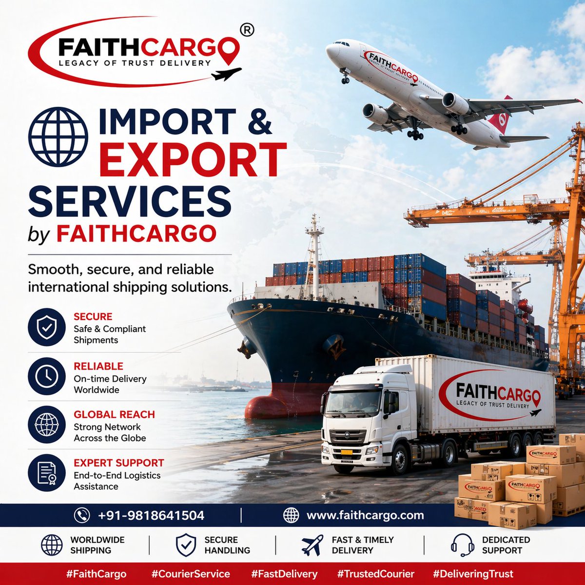 faithcargo's tweet image. 🌍📦 Import &amp;amp; Export Services by FaithCargo
Smooth, secure, and reliable international shipping solutions.
 faithcargo.com
#FaithCargo #ImportExport #InternationalShipping #GlobalLogistics #TrustedCourier