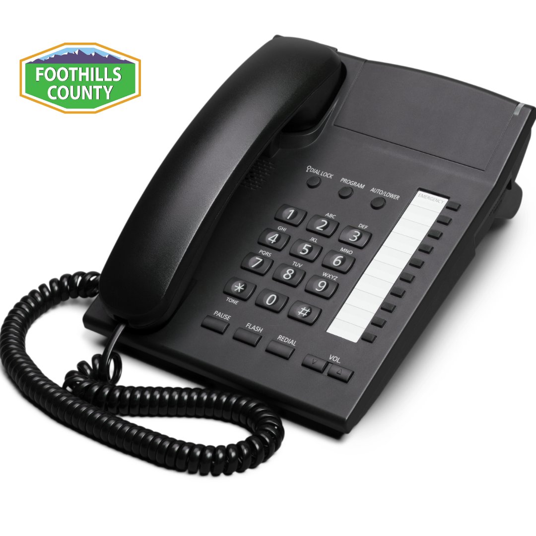 The phone system for Foothills County office buildings has been fully restored. Thank you for your patience regarding this matter.