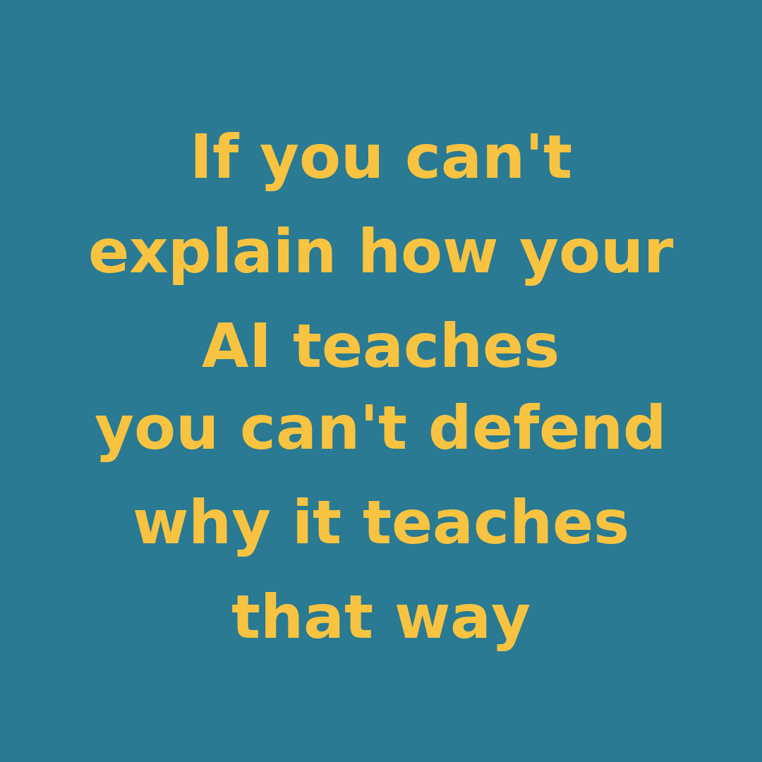 teachtappy's tweet image. Weekly AI transparency analysis → teachtappy.ai/newsletter

#EdTech #Teachers #AITutoring