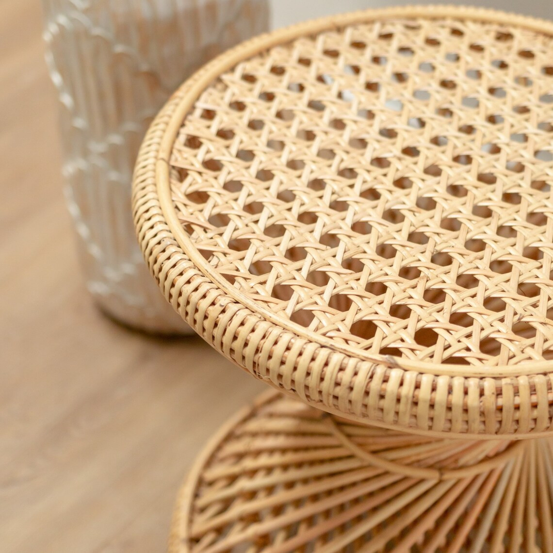 Daniel_BaoMinh's tweet image. Add a touch of natural elegance with this handcrafted rattan stool, featuring a unique woven design and airy silhouette. Perfect as a rattan side table, boho decor piece, or minimalist accent for modern living spaces.

WhatsApp: +84 936 772 770

#rattan #stool #furniture #decor