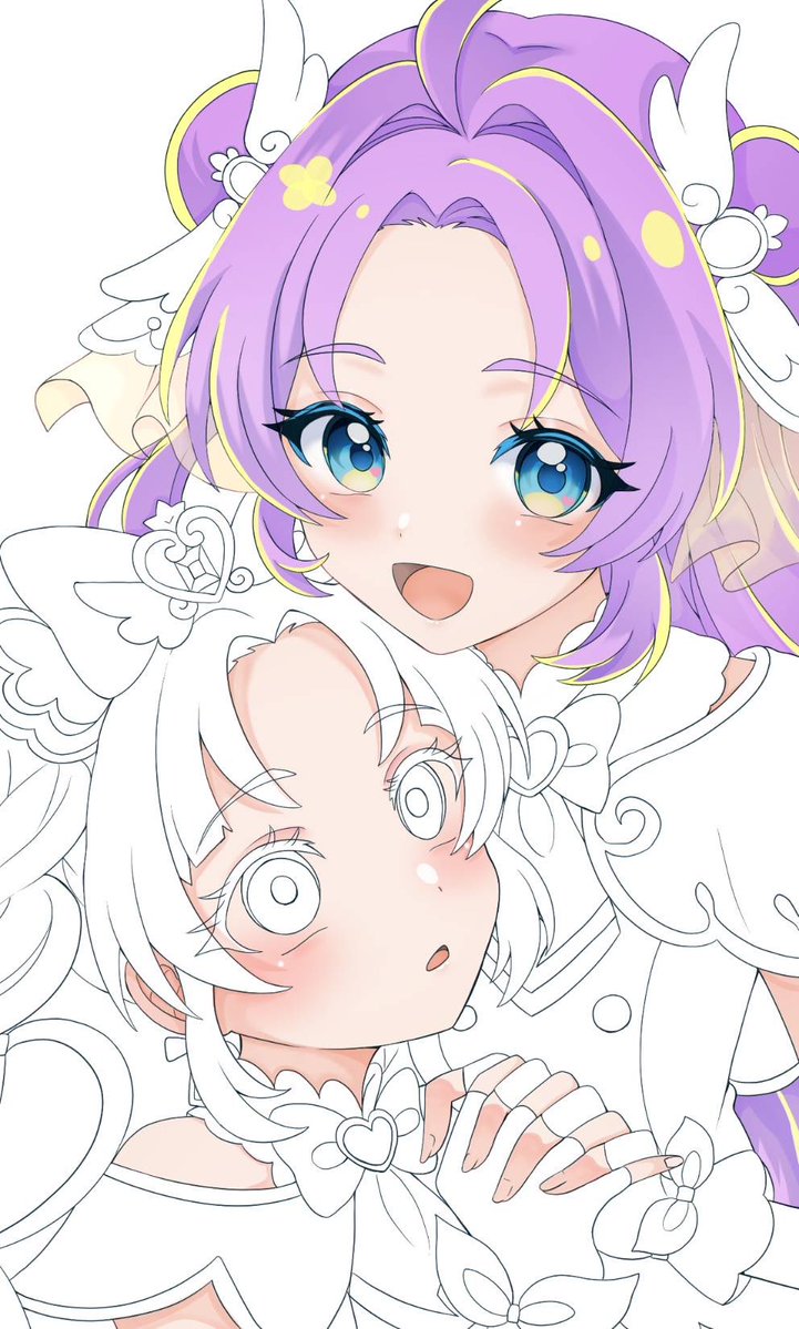 💮 花梛円　萌桃 🍑 星屑喫茶時間所属絵師 tweet media