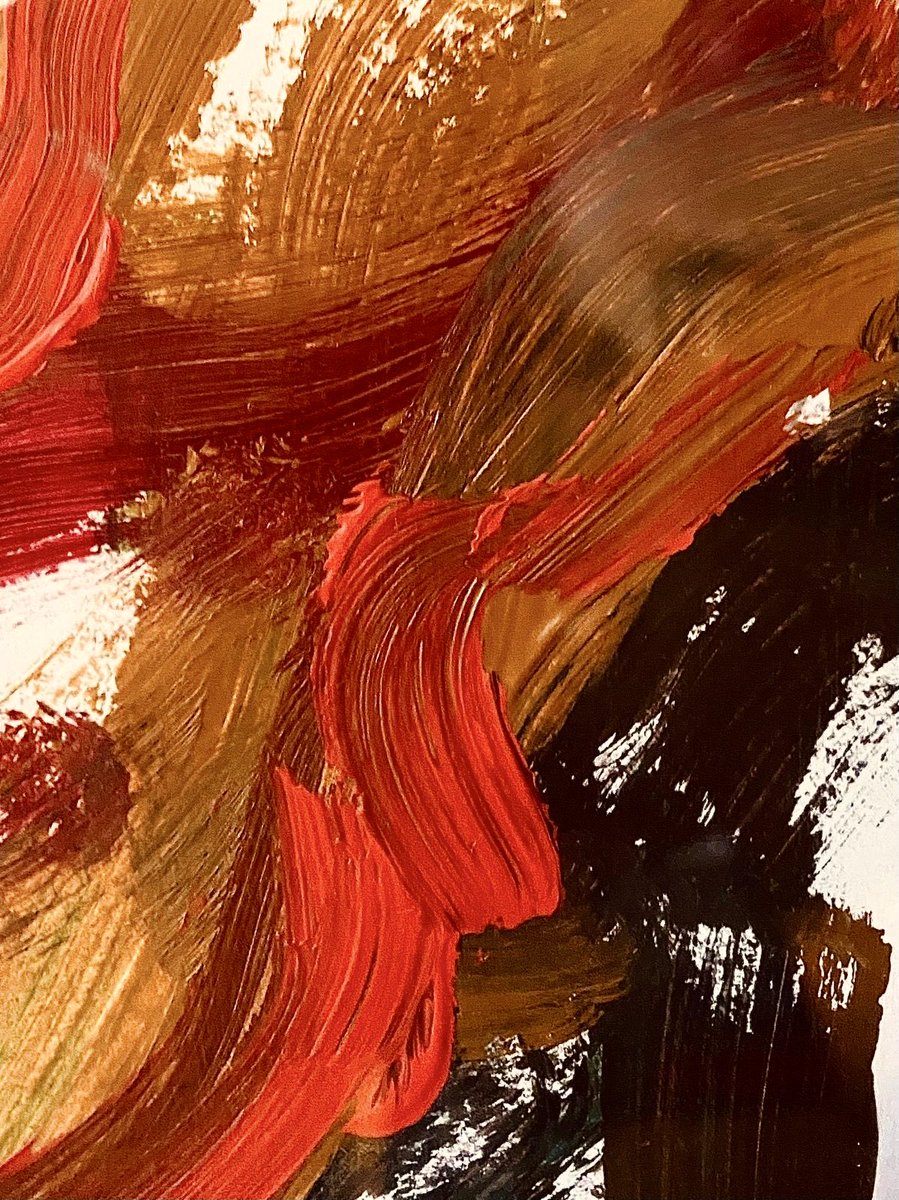 HanneloreKogler's tweet image. „Let life happen.“ -Sylvia Plath   #artwork #painting #abstract #kunst