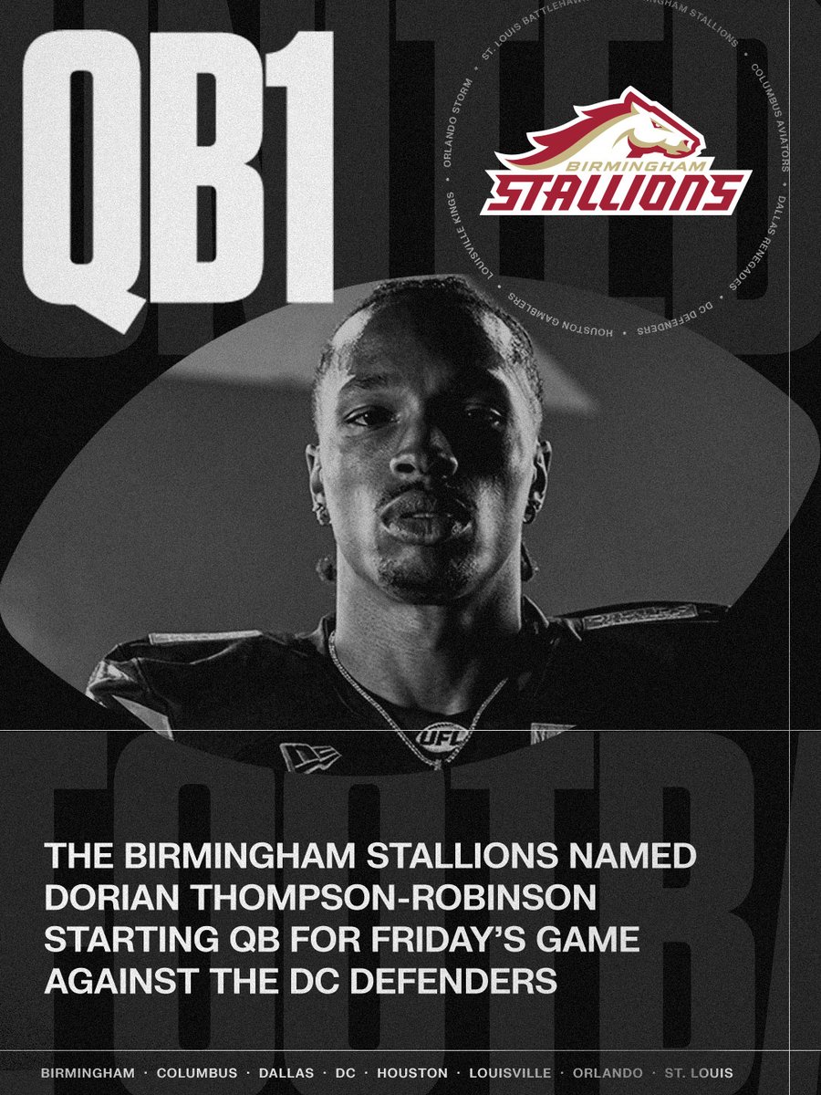 It’s official!

DTR named QB1 for Birmingham.