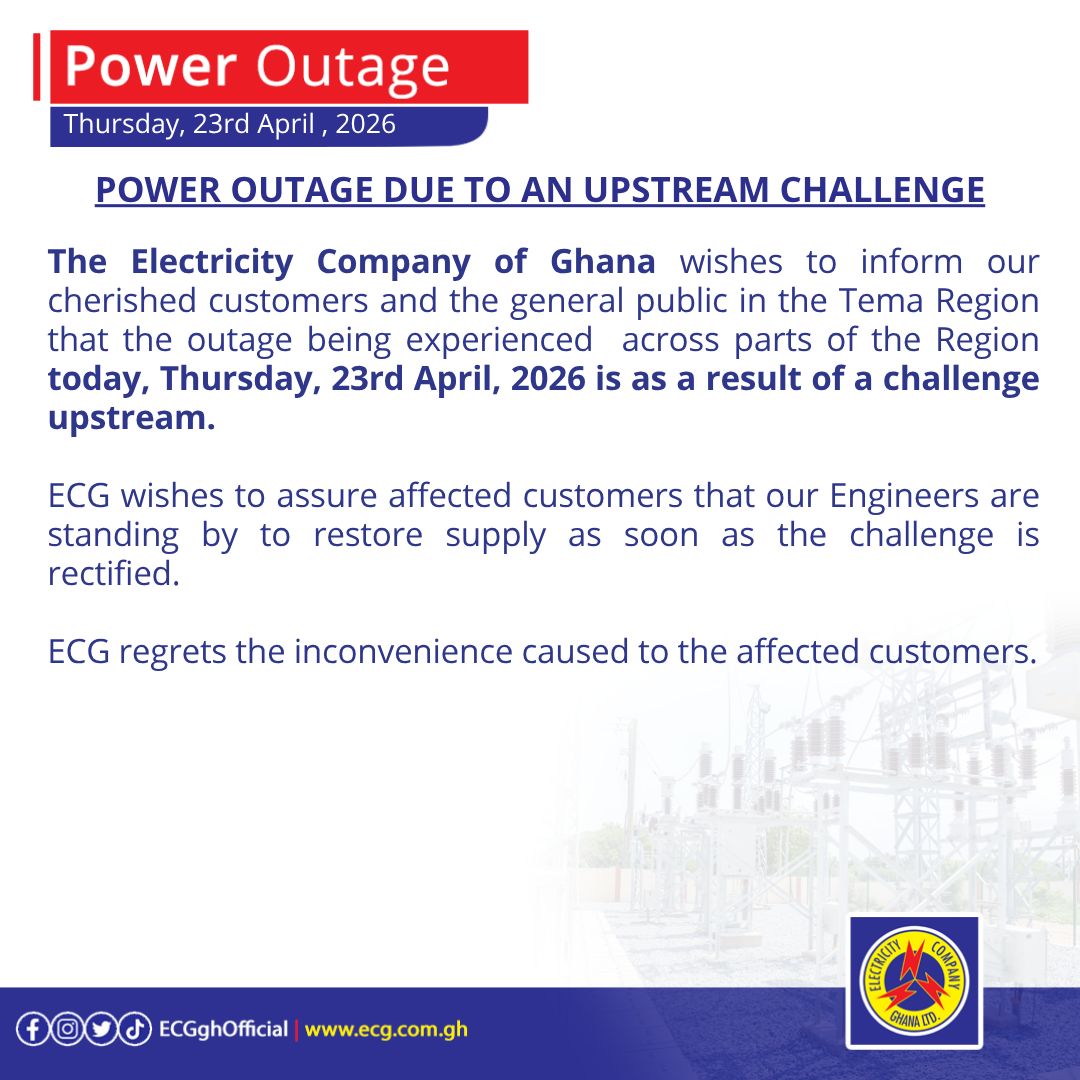 Electricity Company of Ghana Ltd tweet media