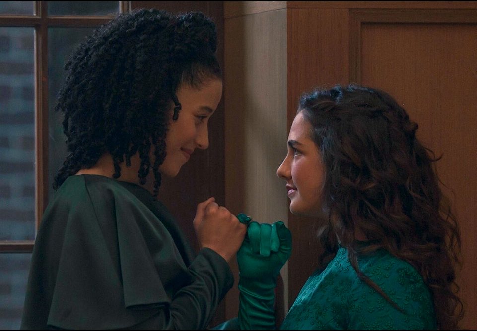 do you see how they look at each other? do you????? #thetestaments