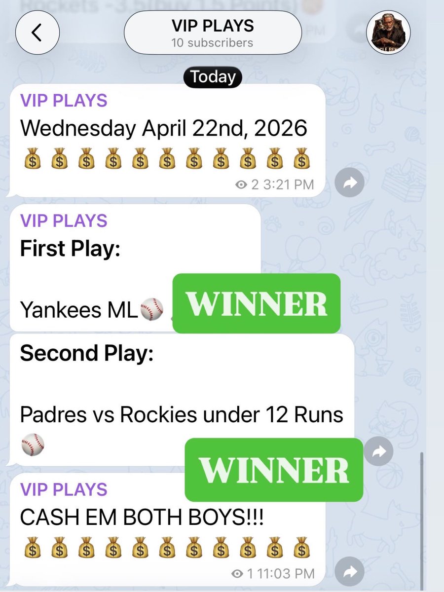 unclebennysbets's tweet image. And another perfect day in the books boys!!! #sportsbetting #parlay #parlaywin #winparlay #gambling