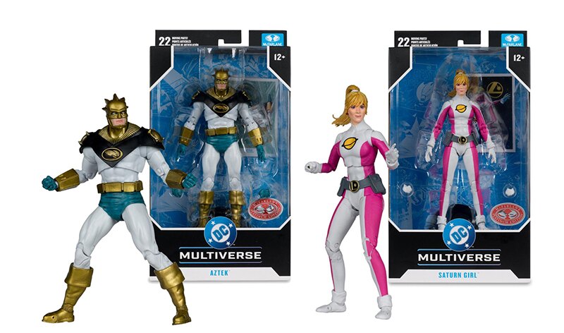ToyNewsInterna1's tweet image. Pre-Order Alert: McFarlane #Toys DC Multiverse Red Platinum Saturn Girl and Aztek Figures dlvr.it/TSBTNC