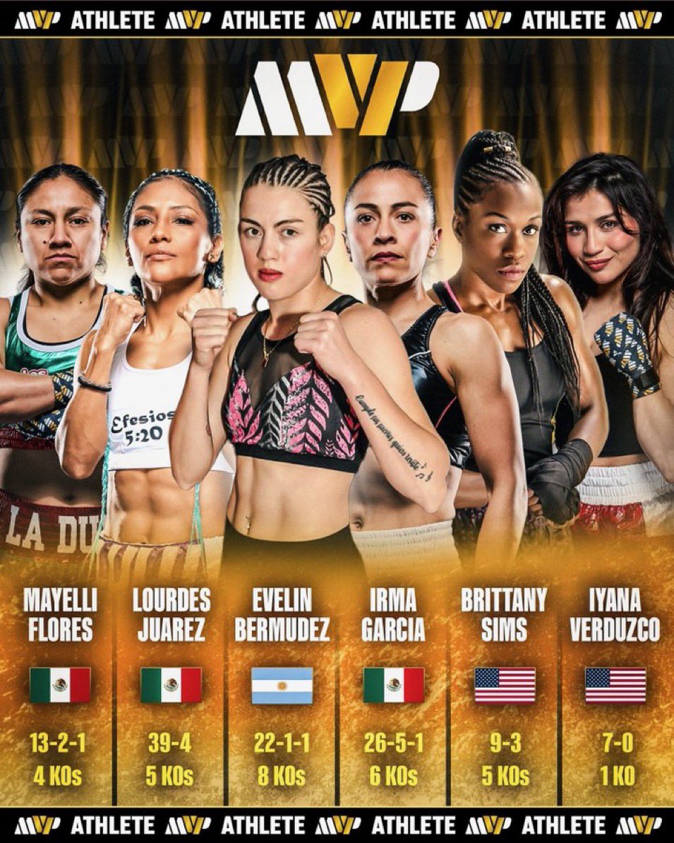 WomensFightNew1's tweet photo. Big moves for women’s boxing 💥  

Most Valuable Promotions just signed SIX new female boxers! 🥊🔥  

This isn’t just growth—it’s a statement. More opportunities. More visibility. More dominance.  

Women’s boxing isn’t coming… it’s already HERE. 👑 https://t.co/zx5ZWnSEGp