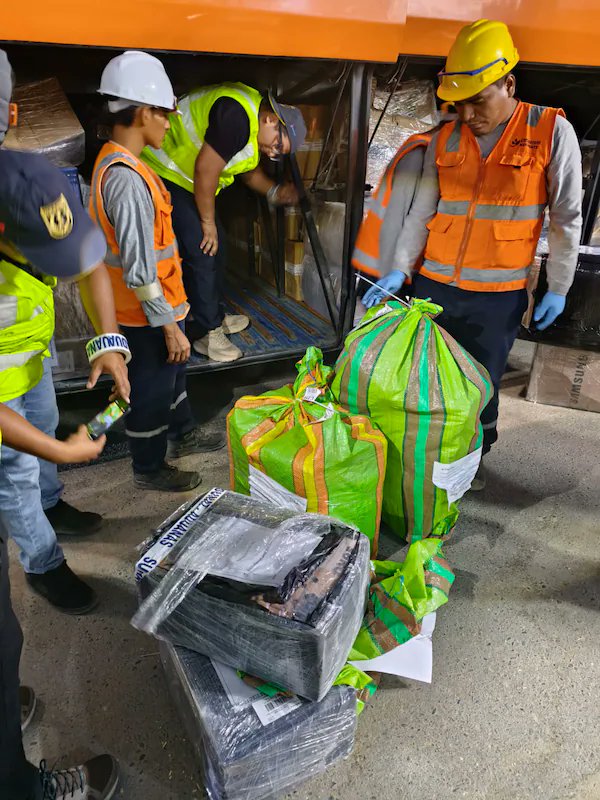 Autoridades hallan cédulas de sufragio en bus que iba de Piura a Lima.