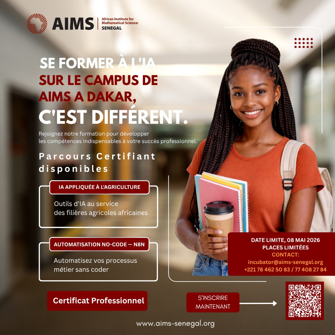 AIMS Sénégal tweet media