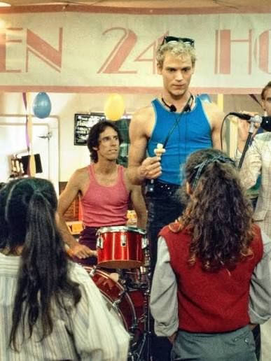 ScottMWest's tweet image. John Densmore! 😮 #SquarePegs #1980s #TheDoors #Tubi