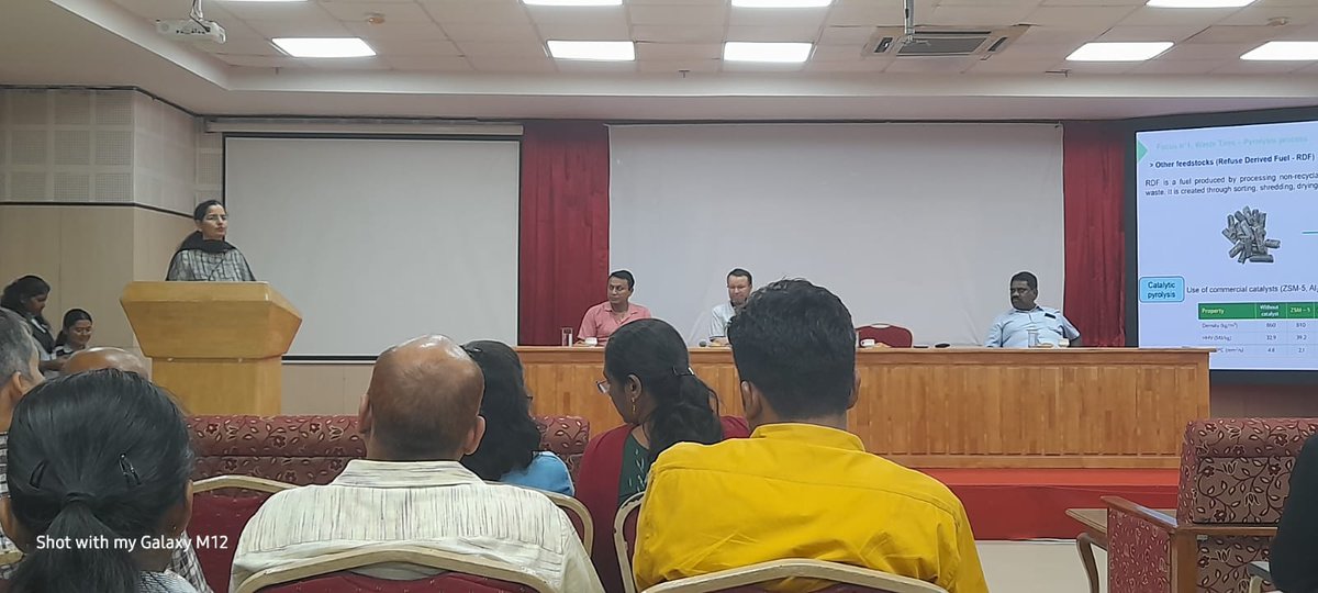BRAITiians's tweet photo. Prof. Khaled Loubar @IMTAtlantique speaks on waste-to-resource tech at DBRAIT #EarthDay2026 event 🌍  
Chief Guest: Dr. (Prof)Sanmukh Kaur
Org: DST, DBRAIT, IEI  
Big Q&amp;A on island solutions ♻️  
#GreenAandN  #Sustainability @Andaman_Admin @AICTE_INDIA @MediaRN_ANI @SVPMC_ANI https://t.co/szoVvHKzUd