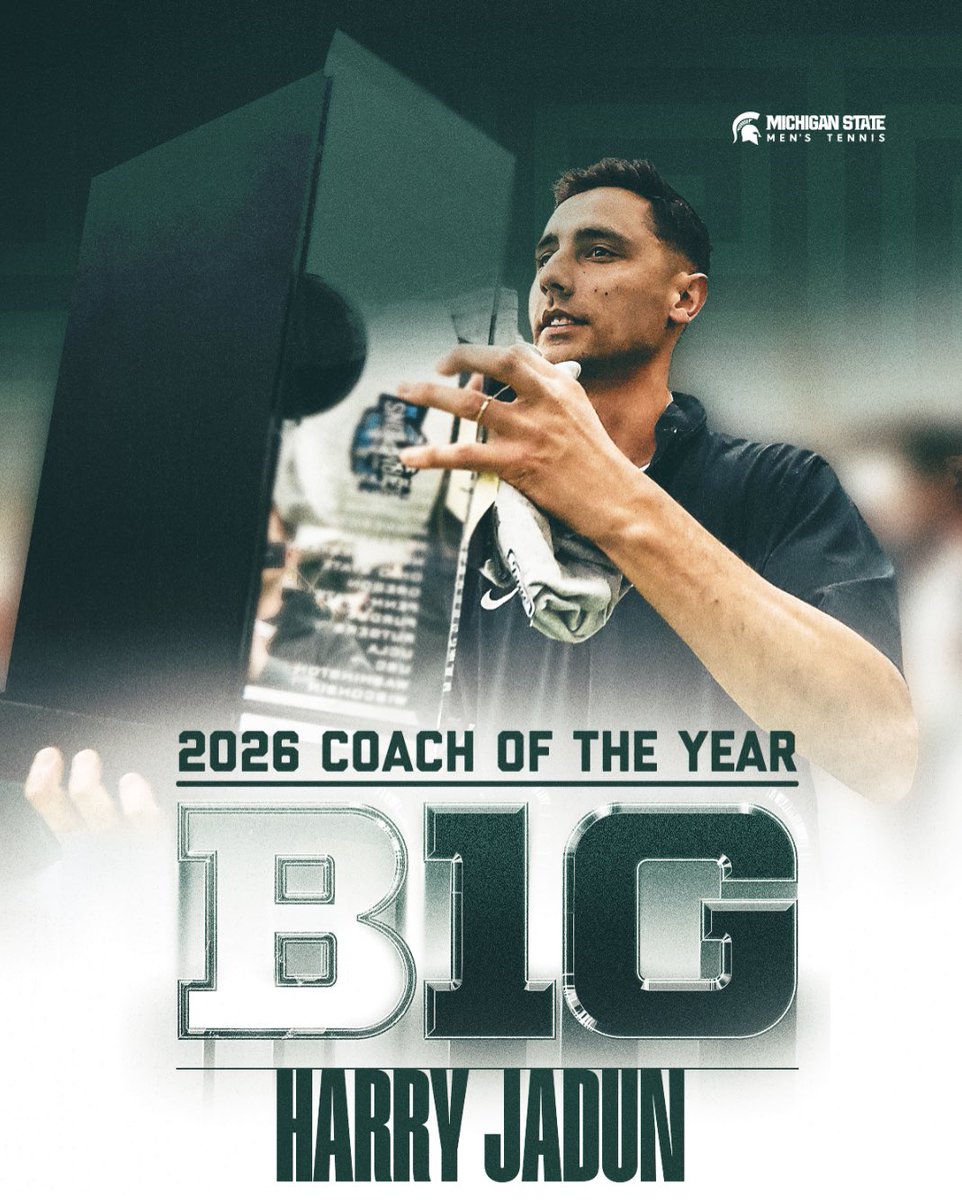 MSU_MTennis's tweet image. 🏆COACH OF THE YEAR🏆

#GoGreen