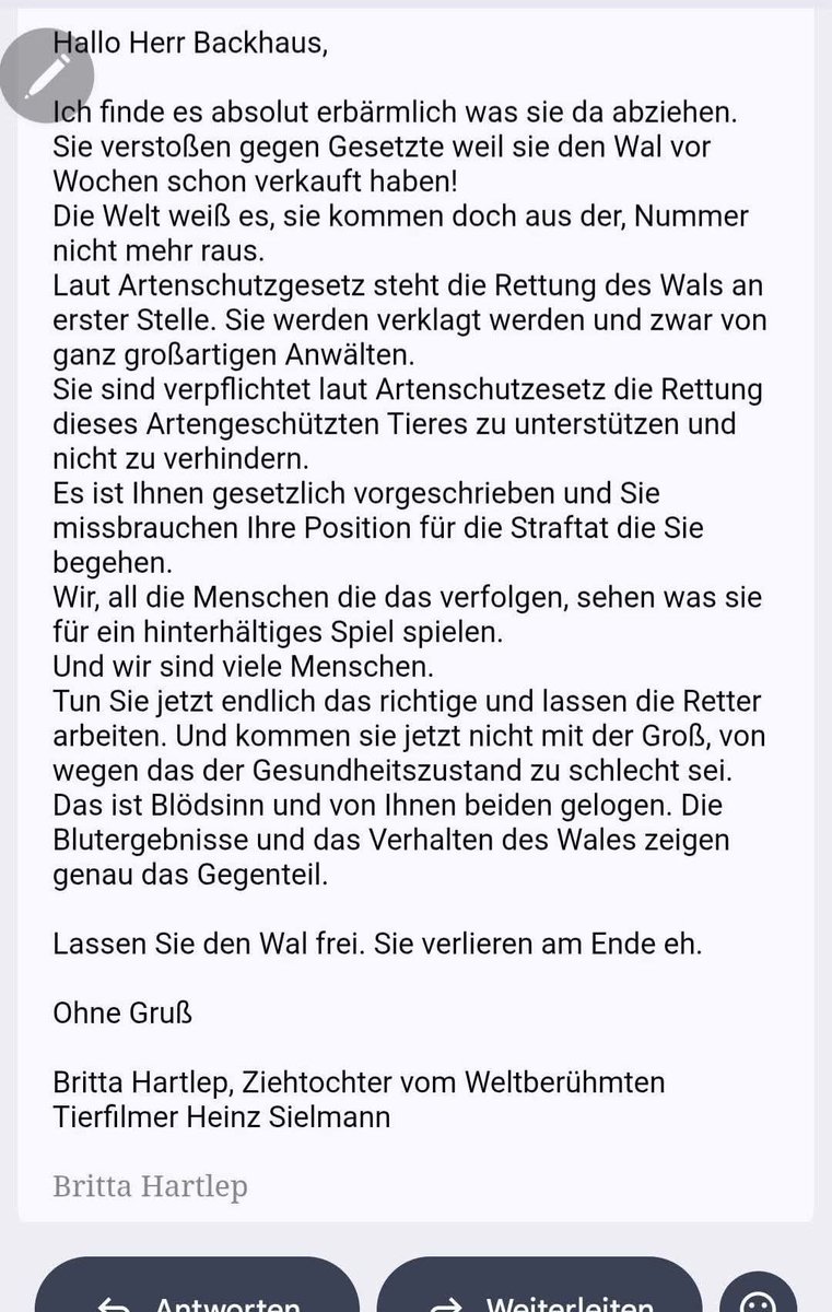 geli9001's tweet photo. #Hope #Timmy #Buckelwal

Fundstück. Keine Ahnung, wie man das einordnen sollte.. https://t.co/fITqcmwxT9