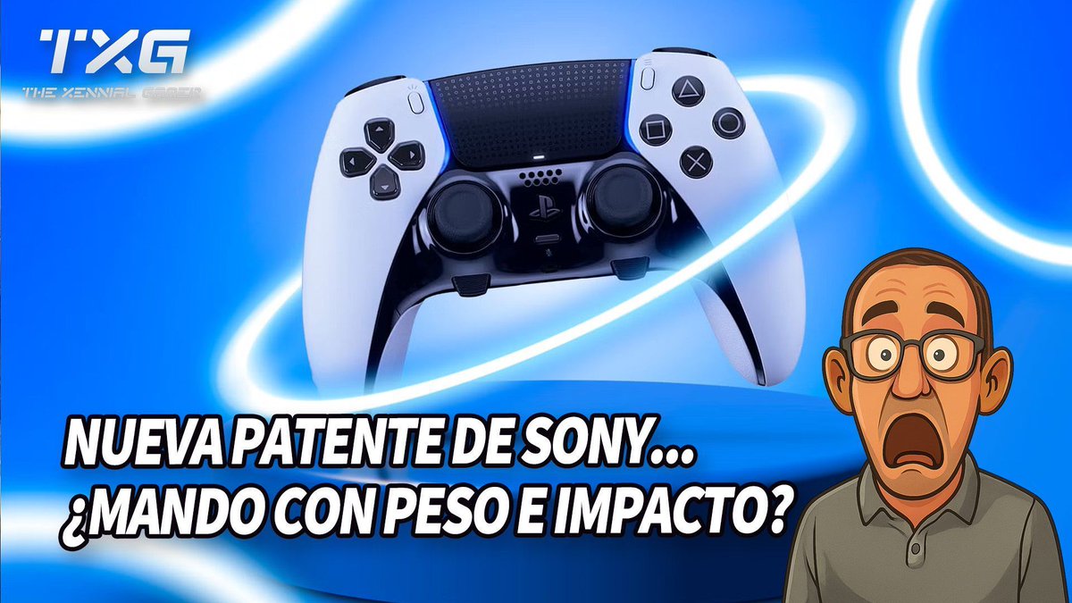 XennialGamer77's tweet photo. La nueva patente para el potencial mando de PS6 me gusta...

📺 Video completo: https://t.co/ikcZPOXDaI

Como sabréis, he estado comentando varias patentes recientes de @Sony y la verdad, muchas no me convencían. Pero la de hoy, sobre PS6, sí me parece interesante.

Y me gusta porque apunta justo a algo que llevo tiempo defendiendo:
👉 mejorar la interacción jugador–máquina.

Porque seamos sinceros:
🎮 cómo interactuamos con los videojuegos está bastante estancado.
Eso limita directamente lo que los juegos pueden ofrecer.

* La RV (realidad virtual) prometía revolucionarlo todo… y se ha quedado a medio camino.
* El DualSense de PS5, con el feedback háptico, es un avance interesante… pero no es una revolución.

Y aquí es donde entra esta posible patente relacionada con PS6.

Lo que plantea va en una dirección mucho más ambiciosa:

👉 sentir el peso de un arma
👉 notar impactos físicos más realistas
👉 o incluso realizar acciones distintas según cómo interactúes con los botones

Si esto se ejecuta bien, ya no hablamos solo de vibración o resistencia…
👉 hablamos de añadir una capa física real a la experiencia de juego.

Y eso sí puede ser un cambio importante.

Porque al final, si queremos que los videojuegos evolucionen de verdad, no basta con mejorar gráficos o rendimiento.
👉 Hay que cambiar cómo jugamos.

Y esta patente de PS6, al menos sobre el papel, va en la dirección correcta.

#️⃣ Hashtags:
#ps6 #playstation #gaming #videojuegos #xennialgamer