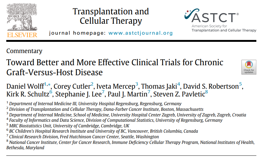Transplantation and Cellular Therapy Journal tweet media