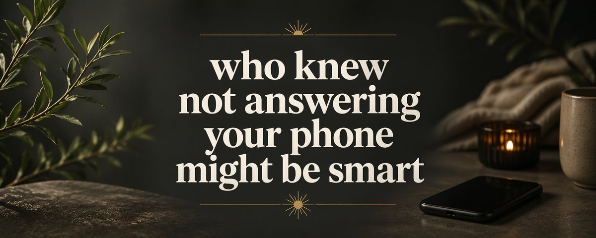 normbain's tweet photo. Not answering your phone may be the safest thing to do; get the story at https://t.co/NAqT9tFHCO https://t.co/RvZdDn4pWj