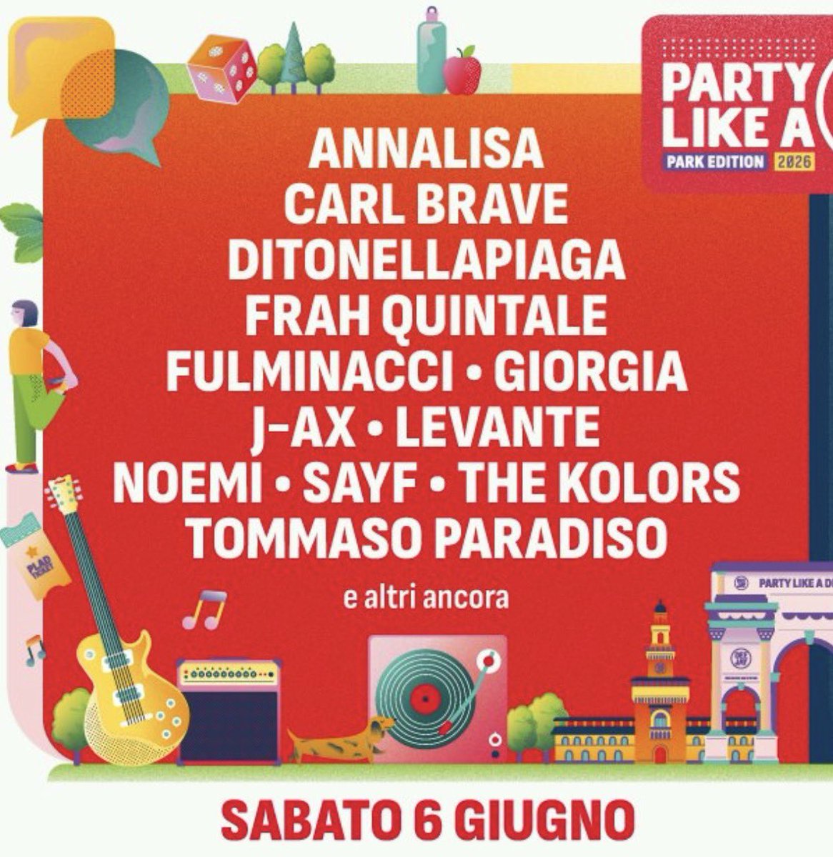 dailyfulminacci's tweet photo. fulminacci sarà presente il sei giugno al party like a dee jay!! potete acquistare i biglietti su ticketone 

https://t.co/evzHp7StqR https://t.co/CQ0IpYSyxm