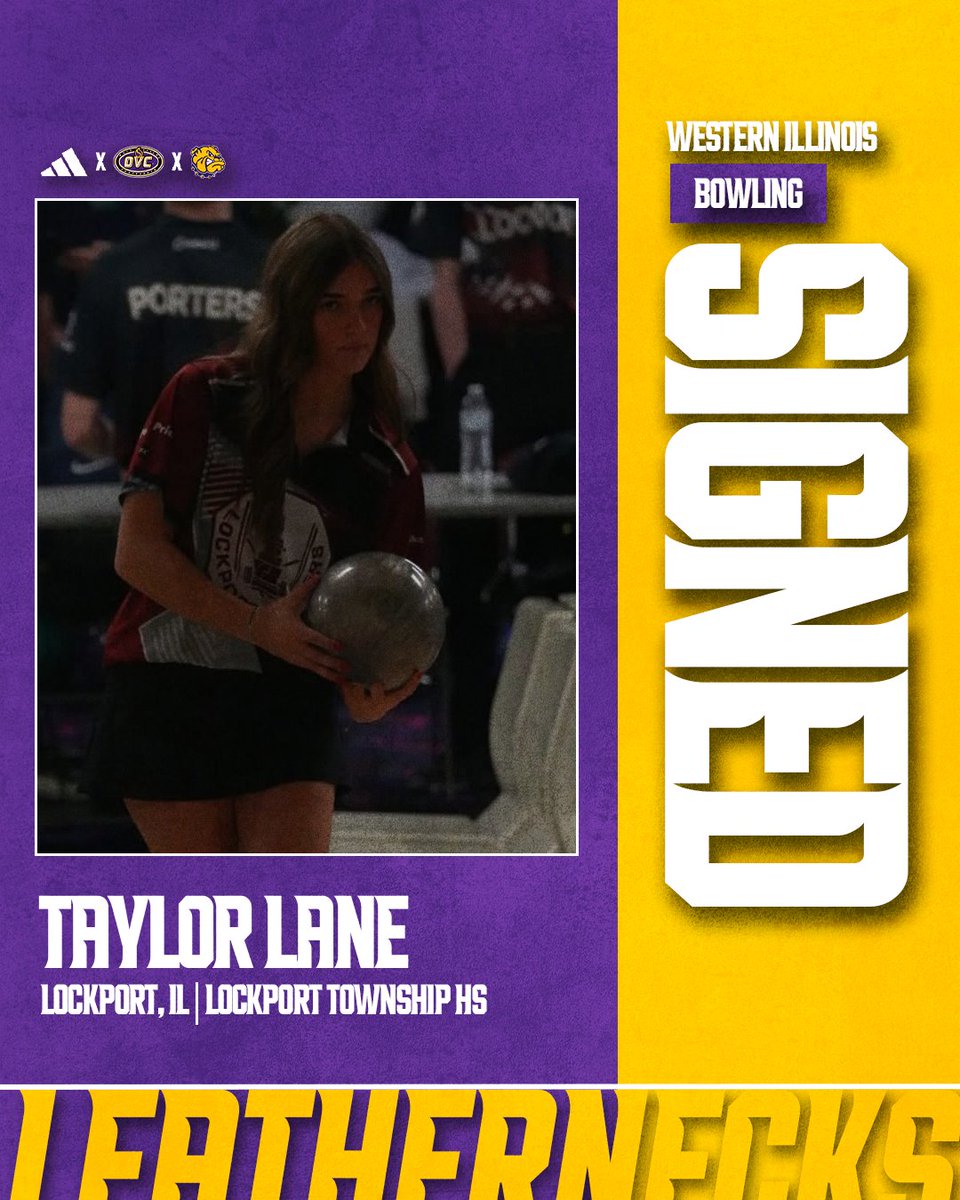 WIUWBowling's tweet image. Taylor Lane is officially a Leatherneck! 🖊️

Lane is from Lockport Township High School!   Welcome to the Leatherneck family Taylor! 🎳

🔗-tinyurl.com/2s3sktch

#GoNecks | #OneGoal