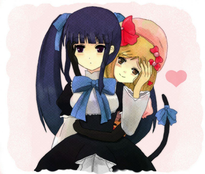 00yuriarchives's tweet photo. Frederica Bernkastel x Lambdadelta [Umineko] by Hitasura (2009) https://t.co/nlAR4rJgSp