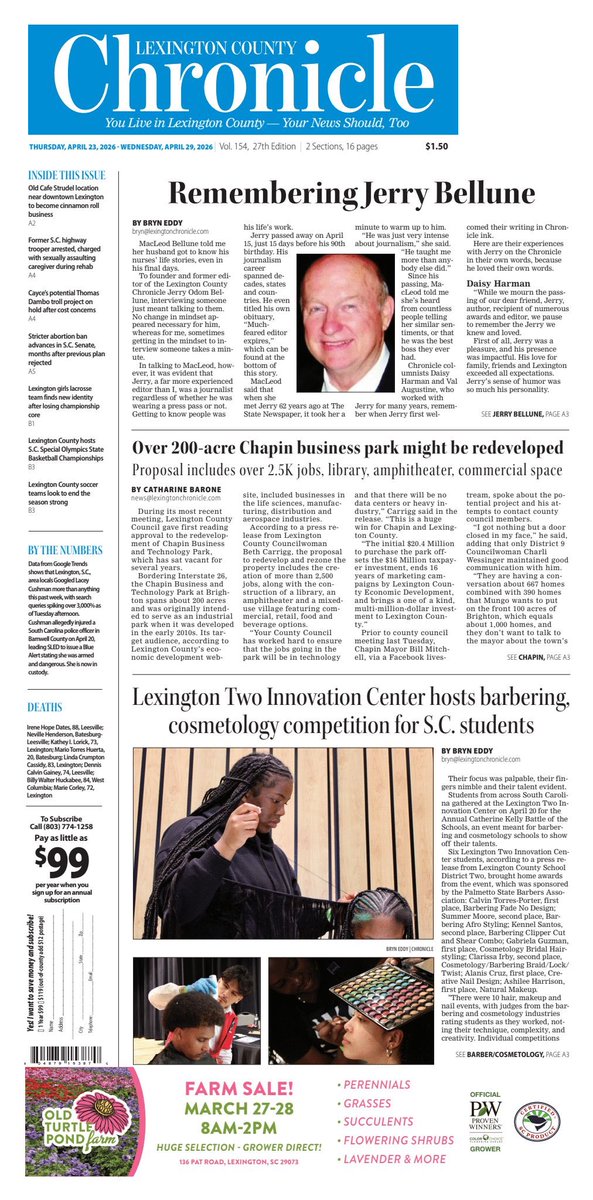 Lexington County Chronicle tweet media