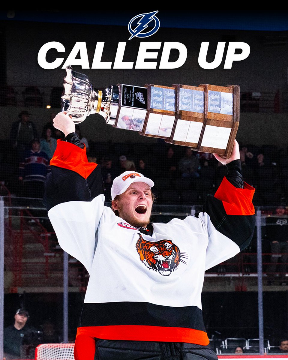 tigershockey's tweet image. Congratulations to Tigers Alumnus Harrison Meneghin on being called up to the Tampa Bay Lightning! 🐅⚡️ 

#WHL #NHL #GoBolts