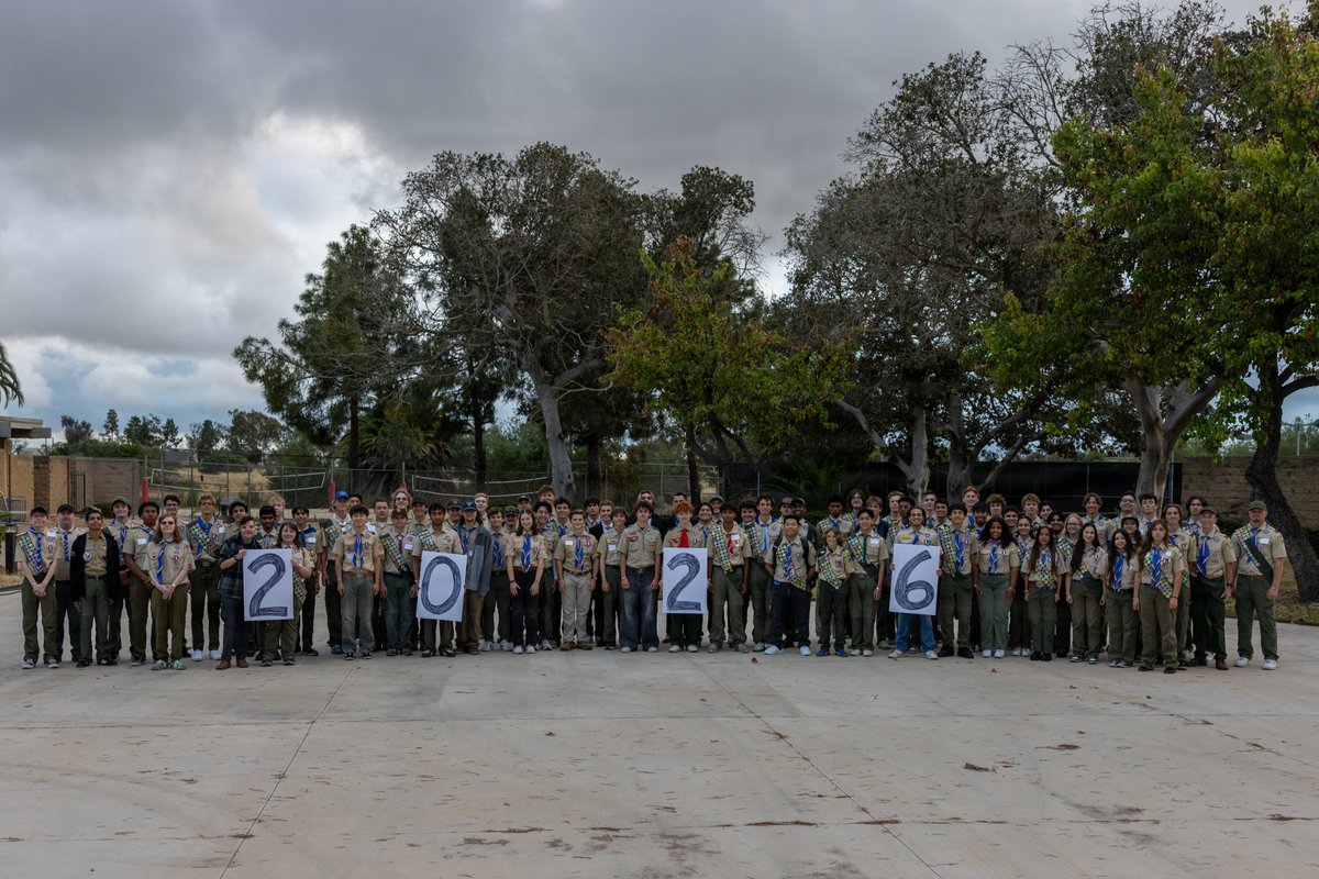 MCASMiramarCA's tweet photo. As a proud member of the local community, we were honored to host and recognize the newest Eagle Scouts of San Diego earlier this week. During their visit to MCAS Miramar, Eagle Scouts toured the flightline and had their 2026 Eagle Scouts Recognition Dinner. https://t.co/6054SCowqP