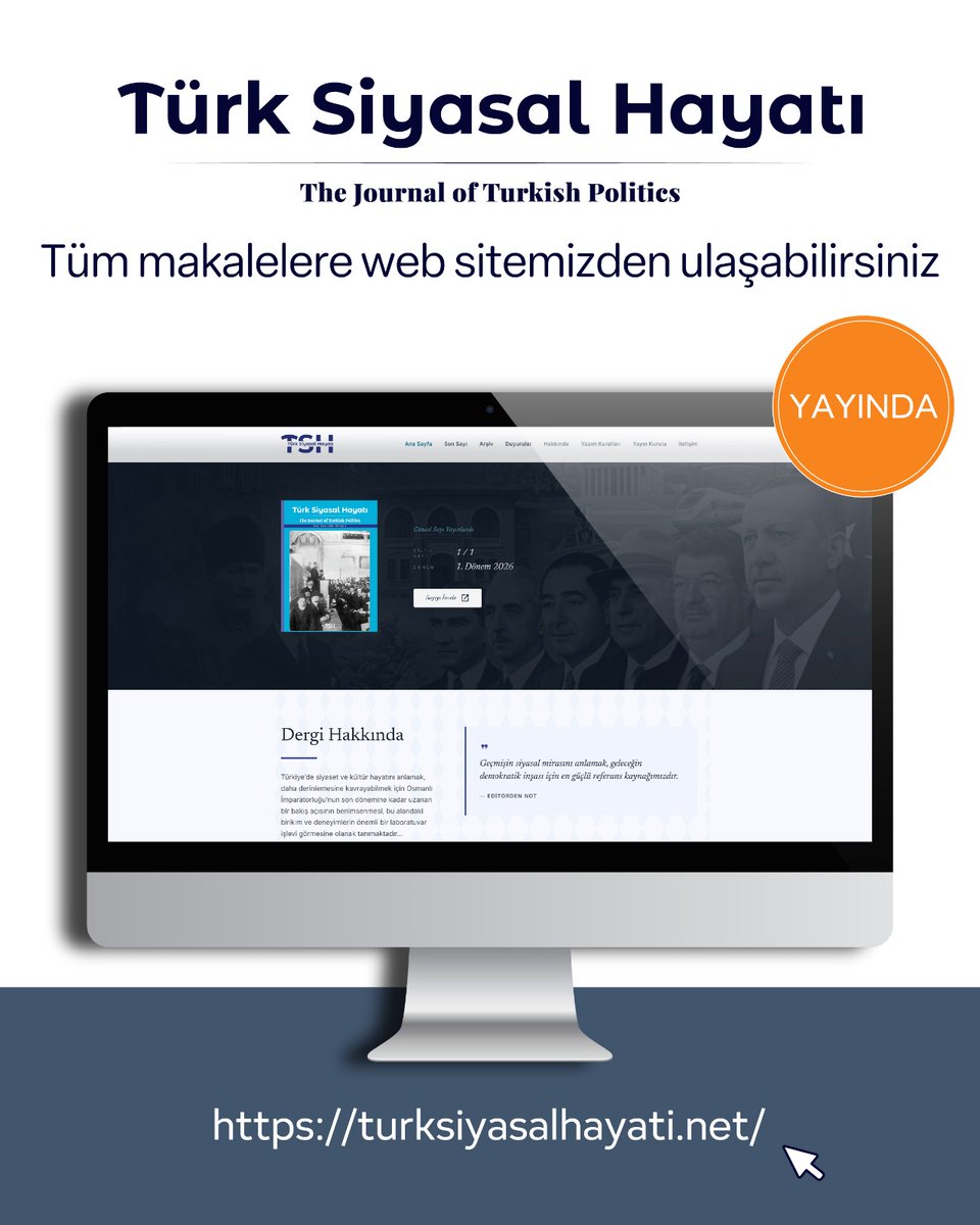 tshdergisi's tweet photo. 📢 1. Sayımız yayında! 

https://t.co/1ao2SLxgf6 https://t.co/j5nHlpUiyM