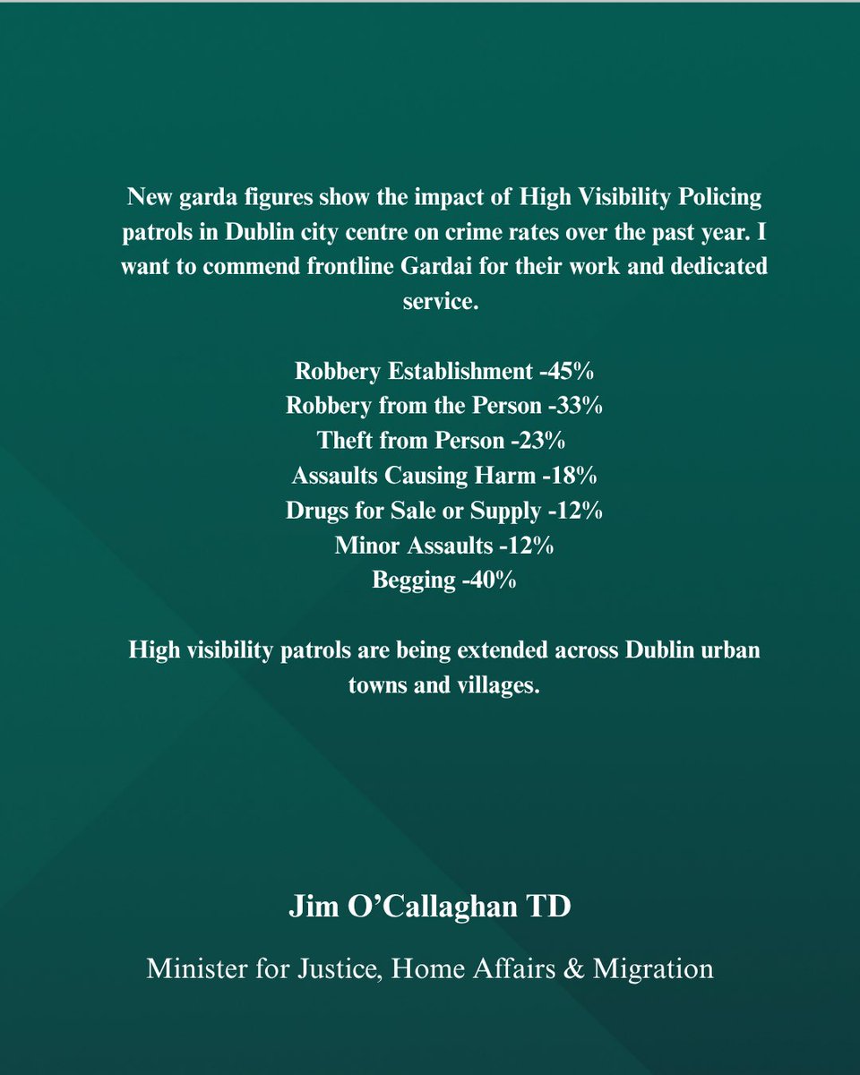 Jim O'Callaghan TD tweet media