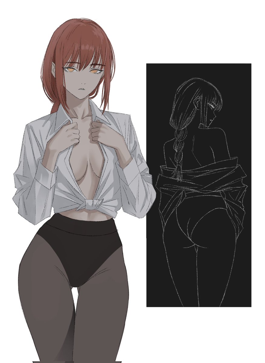 ppccart's tweet image. Makima #Chainsawman