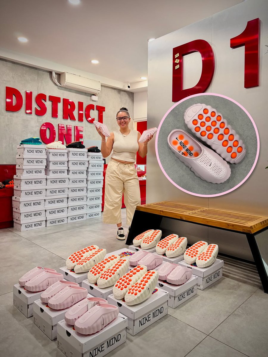 JustFreshKicks's tweet image. IN HAND LOOK: Nike Mind 001 "Pearl Pink" 🧠🌸

🗓️ April 30th
💰 $95