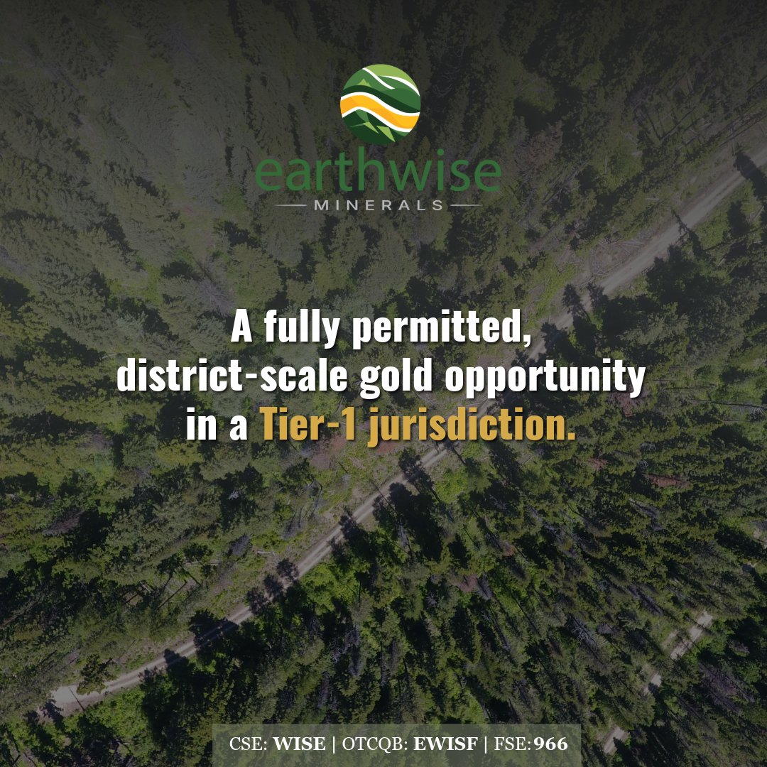 Fully permitted.

District-scale gold system in a Tier-1 jurisdiction.

With a 1,000m drill program planned for May 2026, Iron Range is advancing toward its next phase of discovery.

#Gold #Mining #Exploration $WISE $EWISF