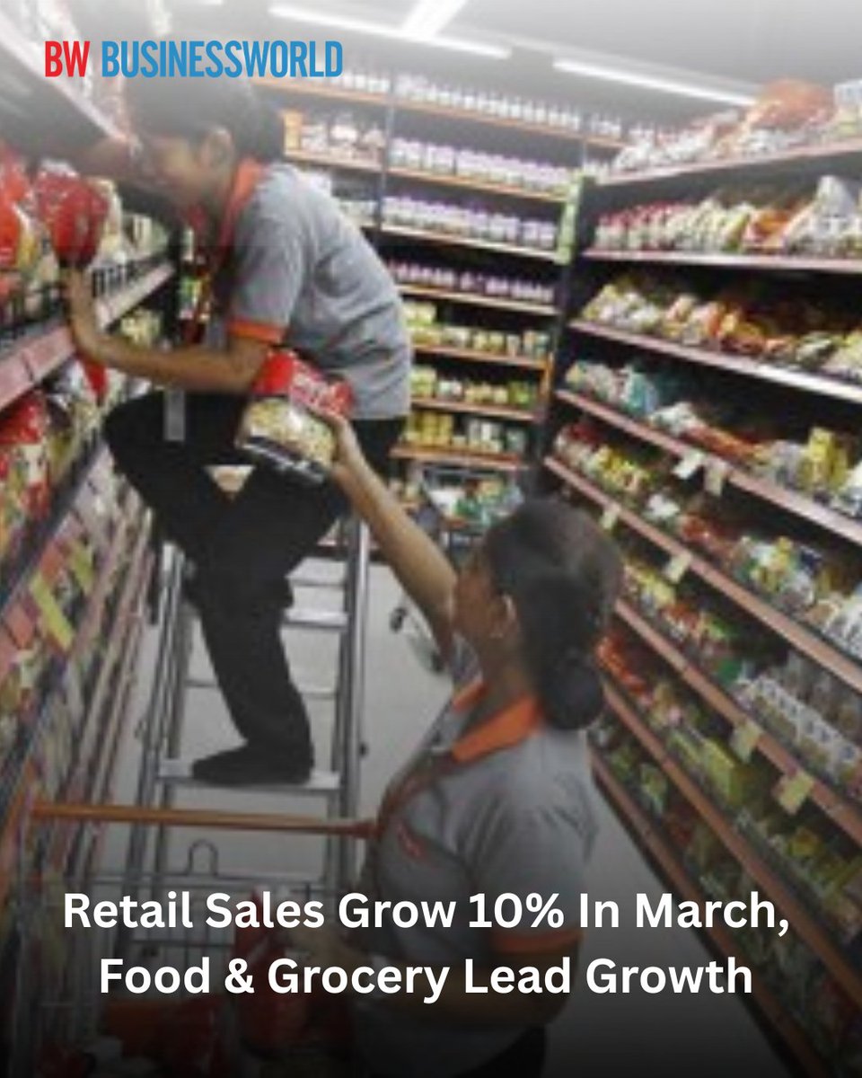 BWBusinessworld's tweet image. Regional performance was broad-based, with west and north India leading at 11 per cent each, followed by south at 10 per cent and east at 9 per cent

Read more: businessworld.in/article/retail…

@anuragbatrayo |  @NFWarsia | Tanvie Ahuja

#RetailSales #IndiaRetail #Consumption