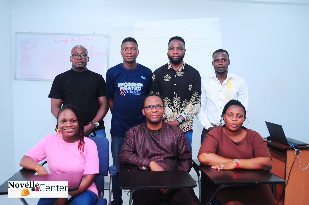 NovelleCenter's tweet image. PHOTO SESSION OF THE ISO 9001 TRAINING CANDIDATES AT OUR LAGOS CENTER

Date: 13TH APRIL, 2026 BATCH

To join the next training session in MAY 2026, kindly visit novellecenter.com/course-registr… or call 09030589313 for details

#portharcourt
#iso9001
#lagos
#lagosnigeria
#lagosbusiness