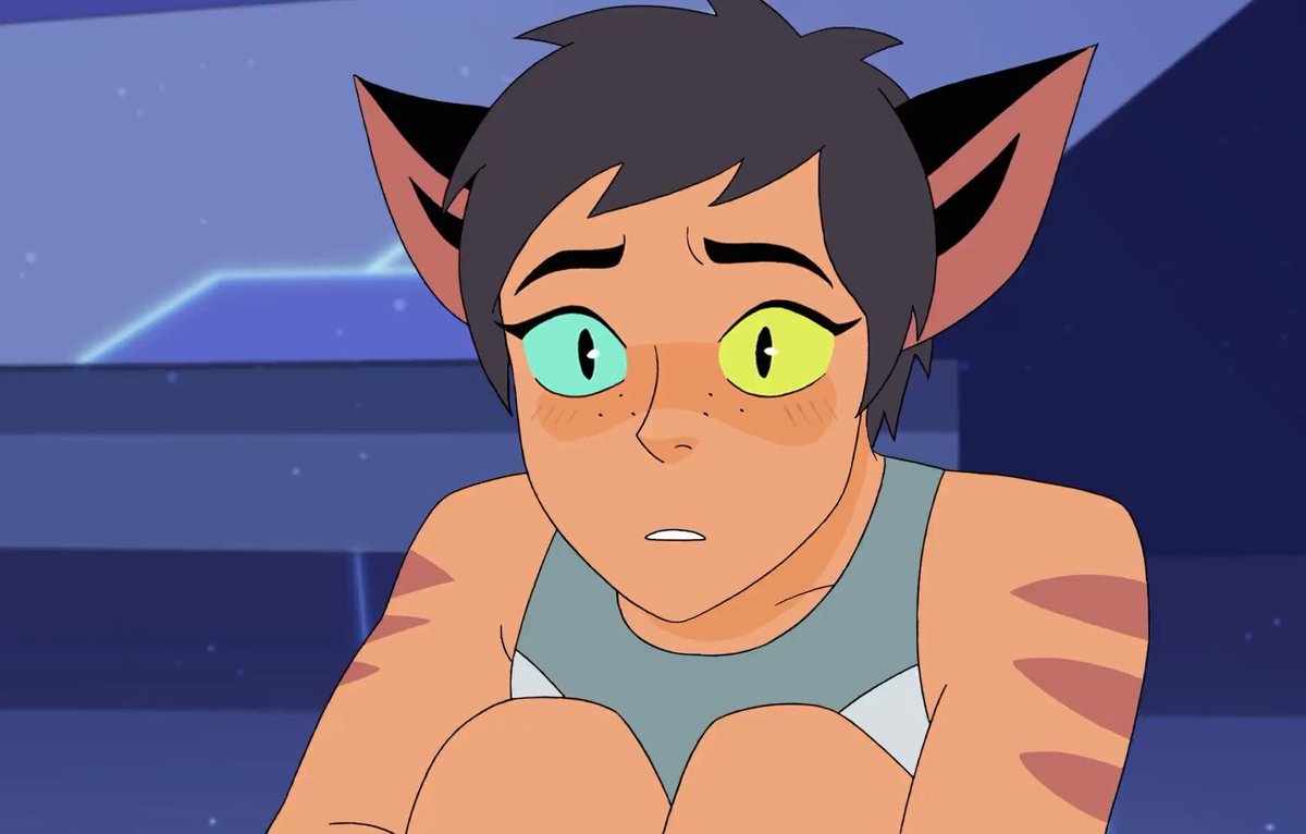 catra. she's been so angry for so long that when that rage burnt out, underneath she was just sad and tired